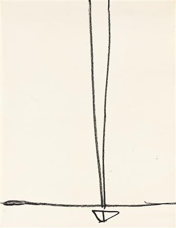 GORDON NEWTON (1948 - 2019, AMERICAN) Four untitled drawings.